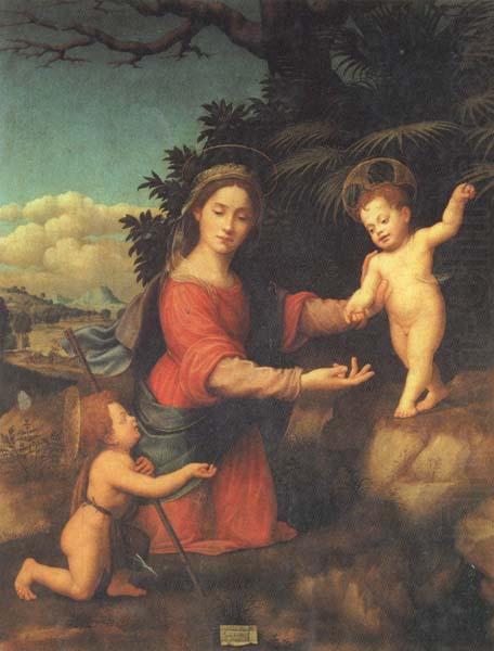 BUGIARDINI, Giuliano Madonna and Child with hte Young St.john t he Baptist china oil painting image